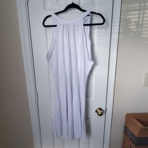 A-line White Dress